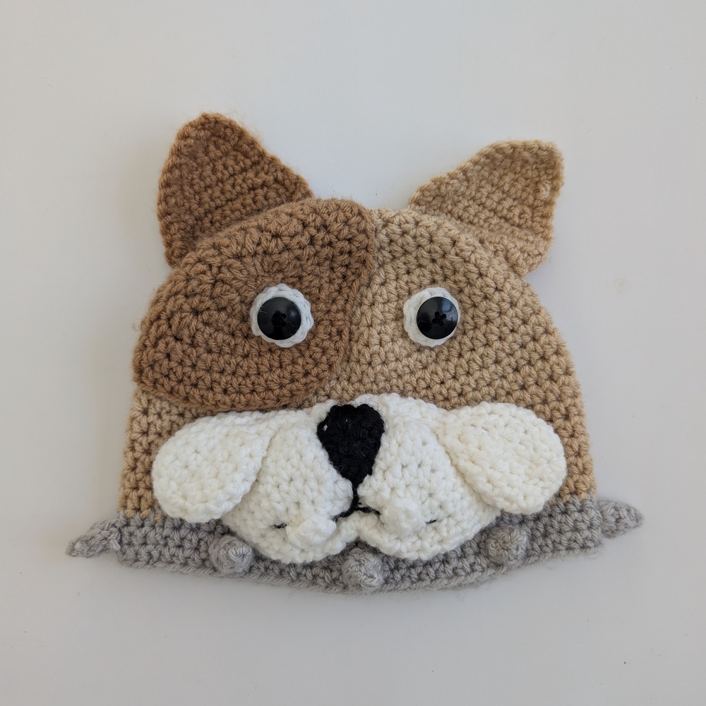 Paw Patrol Rubble Kids Crochet Hat